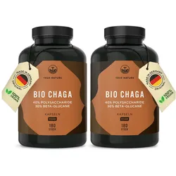 Bio Chaga Kapseln - Polysaccharide, Beta Glucane, Made in DE 360 St