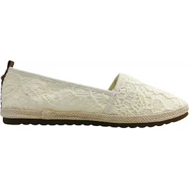 Tom Tailor Damen 7490090015 flacher Slipper, cream 37 - 37