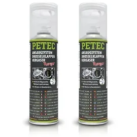 Petec Ansaugsystem- Drosselklappen & Vergaserreiniger 500ml