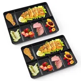 La Joventino serviertablett groß betttablett Und tablett in Schwarz, Ideal Für Servietten Und Snacks