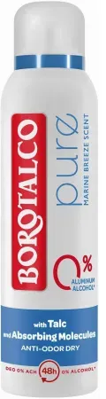 Borotalco 0% Pure Natural Spray 150ml