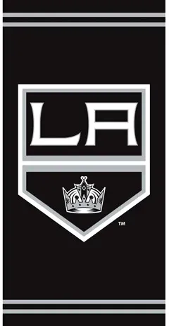 Handtuch Official Merchandise  NHL Los Angeles Kings - Schwarz