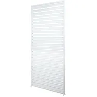 Mendler Aluminium Lamellenwand für Pergola HWC-N94 3x3m, Lamellenpaneel Modul
