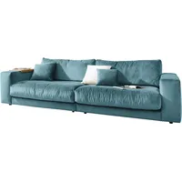 Candy 3C Candy Big-Sofa »Enisa II«, incl. 1 Flatterkissen, Wahlweise mit Flecken-Schutz-Bezug Easy care blau