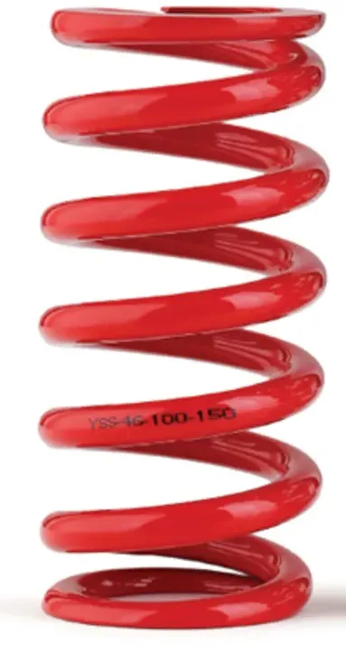 YSS Dämpferfeder hinten linear rot 59-62-54-270, rot