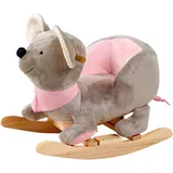 Sterntaler Schaukeltier MAUS Mabel in grau | Gr.: onesize