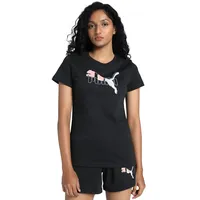 Puma Unisex ESS Logo LAB Tee T-Shirts, PUMA White,