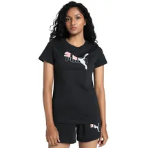 Puma Unisex ESS Logo LAB Tee T-Shirts, PUMA White,