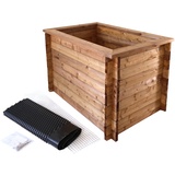 NATIV Haushalt HochbeetNA112B (145x75x80cm) Braun