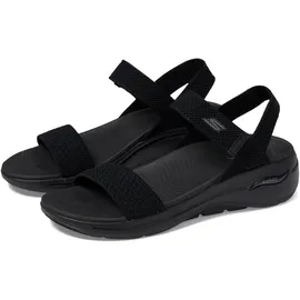 SKECHERS Go Walk Arch Fit Sandal Damen Schwarz 41