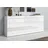 Home Affaire Sideboard HOME AFFAIRE "Basic Breite 207 cm, Kommode 4 Türen, Anrichte", weiß (weiß hochglanz lack), B:207cm H:86cm T:43cm, Sideboards, Sideboard, Metallgriff, moderne Rahmenoptik, viel Stauraum, Farbauswahl