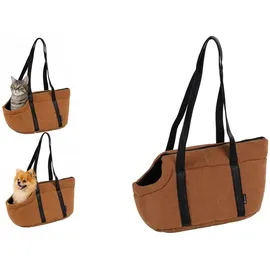 Karlie Hundetasche Alessia 46 x 23 x 25 cm Braun