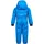 KILLTEC Skioverall Kinder Twinkly MNS ONPC B - Overall in Daunenoptik - Schneeanzug mit Kapuze - Winteranzug mit flauschigem Innenfutter, neon blau, 98/104