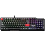 MSI Vigor Gk41 Dusk Gaming-tastatur - Black