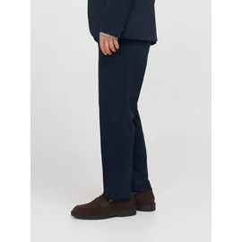 JACK & JONES Anzughose »JPRJAXON Businesshose mit mittlerer Bundhöhe« unifarben, modisch, slim fit, Materialmix