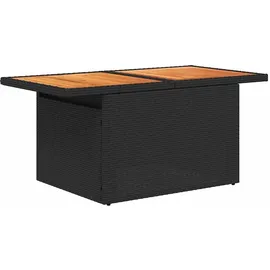 vidaXL Garten-Sofagarnitur 9-tlg. Loungeset schwarz