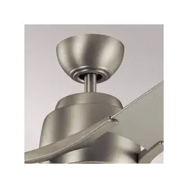 Elstead Lighting Zeus 152 cm Deckenventilator Silber