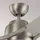 Elstead Lighting Zeus 152 cm Deckenventilator Silber