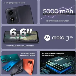 Motorola Moto G04s 4 GB RAM 64GB Concord Black