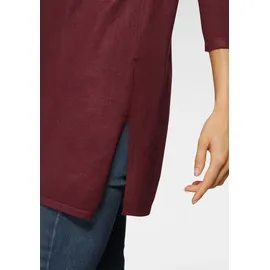 LAURA SCOTT Longpullover in rotbraun, | Gr. 40,