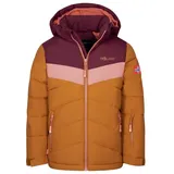 Trollkids Winterjacke Gryllefjord Burgunderrot/Karamell-Braun/Lachsrosa, mahagonibraun|karamellbraun 158-164cm 13-14J