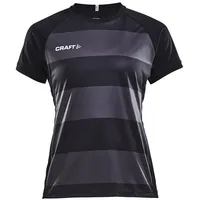 Craft Progress Graphic Trikot Kurzarm Damen - schwarz XL