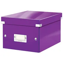 Leitz Click & Store WOW Aufbewahrungsbox klein, violett (60430062)