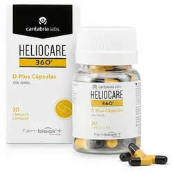 Kapseln Heliocare 360° D Plus Sonnenschutz (30 Stück)