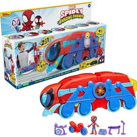 Hasbro Spidey and His Amazing Friends 2-in-1 Spider Raupe