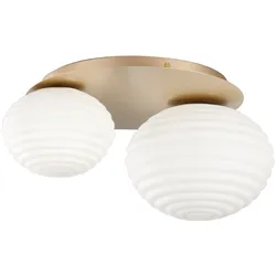 Deckenleuchte RIPPLE - gold