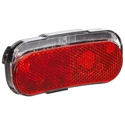 FISCHER Erwachsene Dynamo LED-rückleuchte Gepäckträger Standlicht, rot, One Size 85314