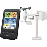 Bresser WLAN Farb-WetterCenter mit 5-in-1 Profi-Sensor V