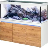 Eheim Incpiria 530 Aquariumkombination mit Förderpumpe und beleuchtbarem Unterschrank weiß