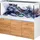 Eheim Incpiria 530 Aquariumkombination mit Förderpumpe und beleuchtbarem Unterschrank weiß