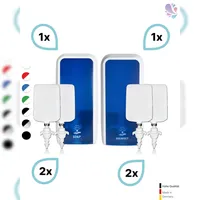 Blanc HYGIENIC Seifenspender SENSOR Blau / Weiß