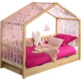 others Hausbett Kapua 90 x 200 cm Massivholz natur beige