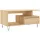 furnicato Couchtisch Braun Eiche 90 x 49 x 45 cm