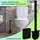 casativo WC-Bürste 2er Set Schwarz/Grau