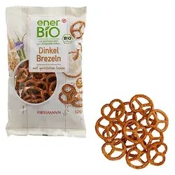 enerBiO Bio Dinkel Brezeln Gebäck 125,0 g