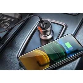 UGREEN KFZ-Ladegerät 2x USB 36W Quick Charge grau