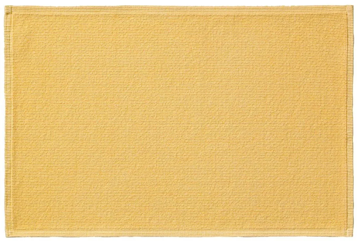 Rhomtuft Badematte Plain 60x90 cm | mais - gelb
