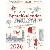 Bassermann, Edition Der große Sprachkalender Englisch 2026: Wissenswertes und Unterhaltsames für jeden Tag