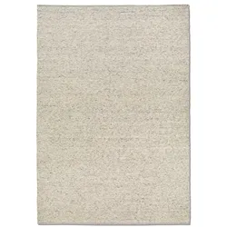 Allgäuer Teppichmanufaktur Webteppich Alpina Elegance 130 x 200 cm Schurwolle Grau