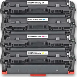Gigao Toner für HP Color LaserJet Pro M 454 dn Tonerkassetten kompatibel HP Color LaserJet Pro M 454 dn Drucker 415X