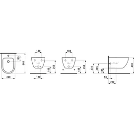 Laufen PRO X Bidet, H8308600003021,