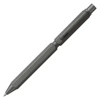 Rhodia Multifunktionsstift scRipt MultiPen, 3-in-1, titan, 2 Kugelschreiberminen, 1 Druckbleistiftmine