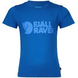 Fjällräven Kinder Logo T-Shirt (Größe 146, blau)