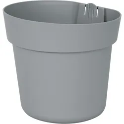 GELI Conny Hängetopf Betonfarbe – Ø16cm Kunststoff inkl. Befestigung