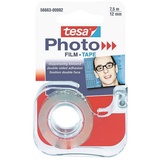 Tesa Photo Film im Abroller (L x B) 7.5m x 12mm Transparent Inhalt: 1 Set