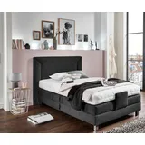 Westfalia Schlafkomfort Boxbett 134 x 214 cm Schwarz